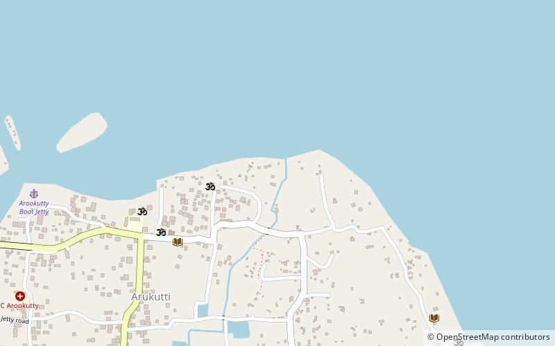 Arookutty location map