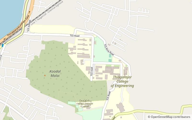 Thiagarajar College of Engineering location map