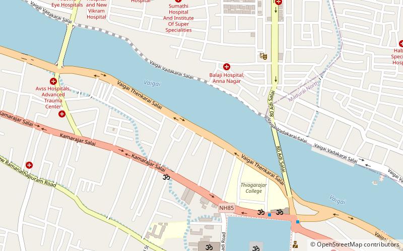 Melamadai location map