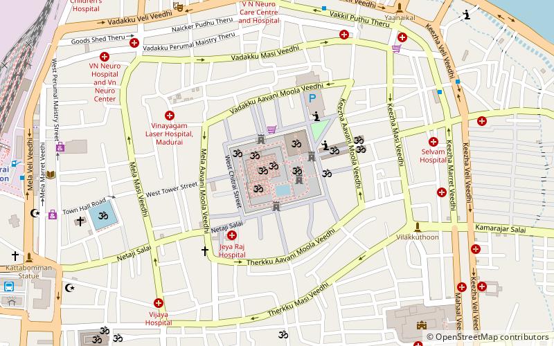 Thiru Aappanoor location map