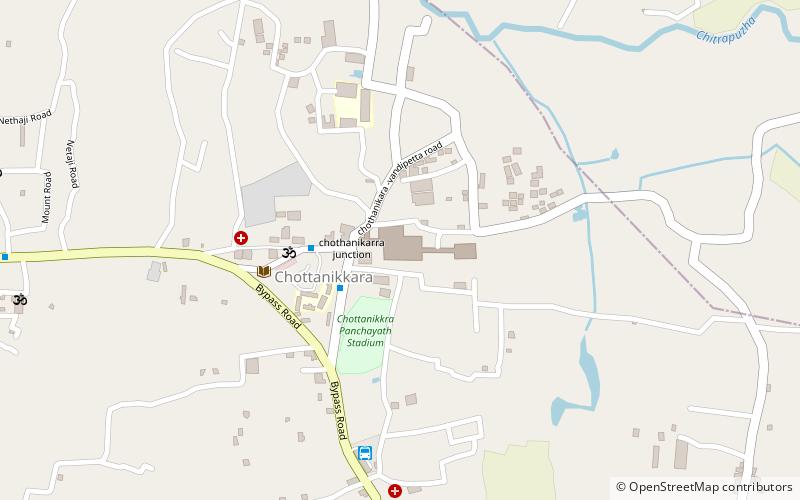 Chottanikkara Temple location map