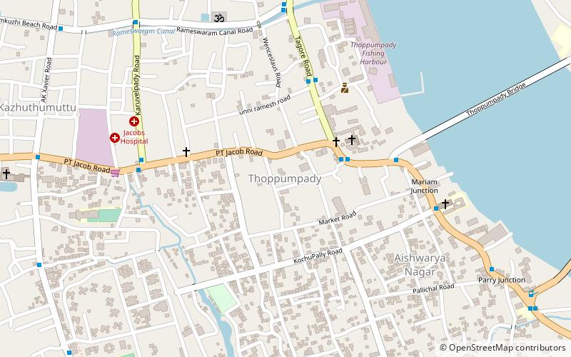 Thoppumpady location map