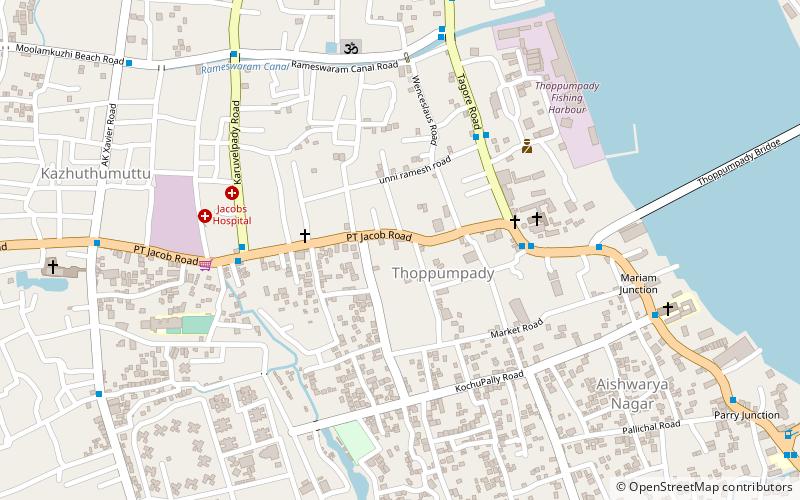 edakochi kochi location map