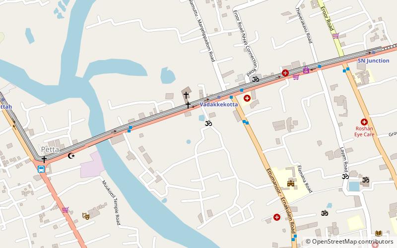 Thamaramkulangara Sree Dharma Sastha Temple location map