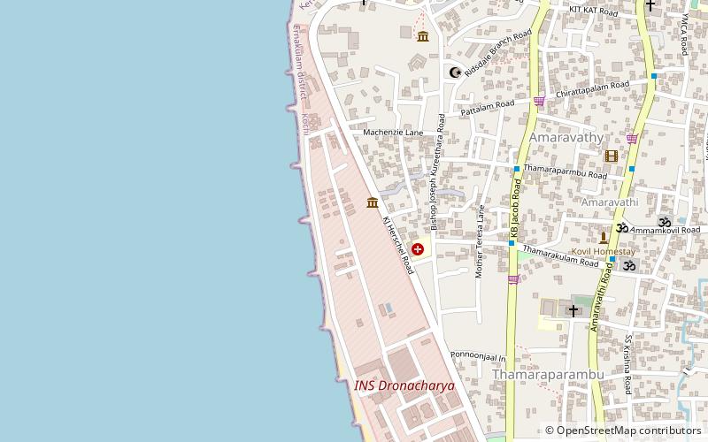 indian naval maritime museum kochi location map
