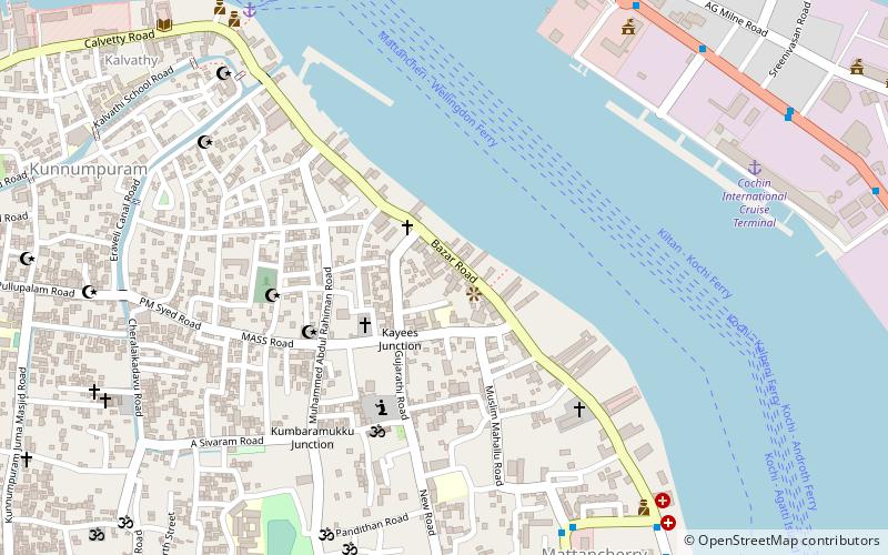 Mattancherry location map