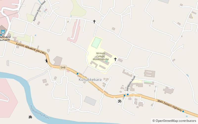 Nirmala College location map