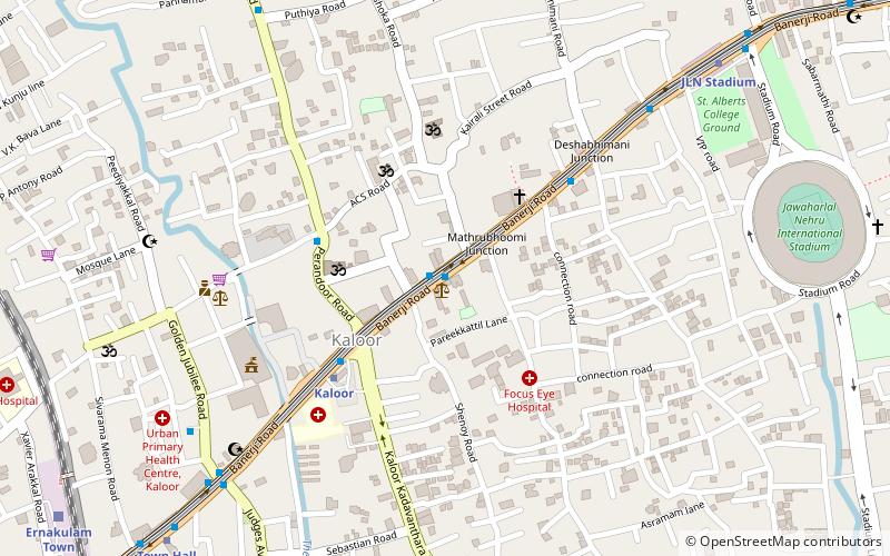 national university of advanced legal studies kochi location map