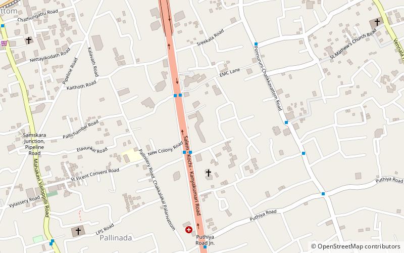 Q1 Mall location map