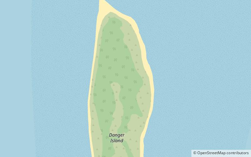 Danger Island location map