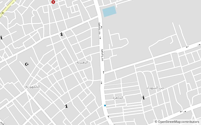 al zubair district az zubajr location map