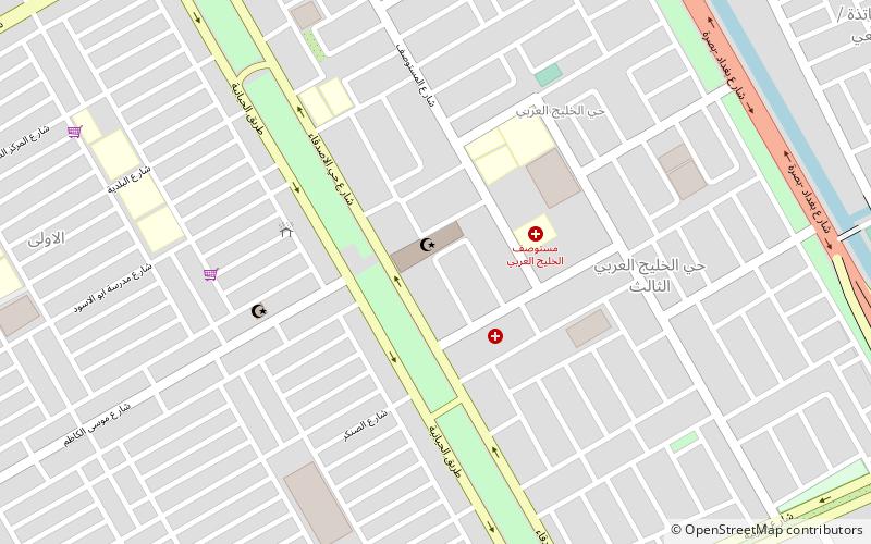 imam mosa al kadhim grand mosque basora location map