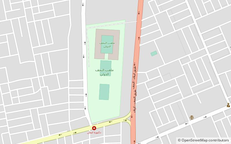 Stade de Najaf location map