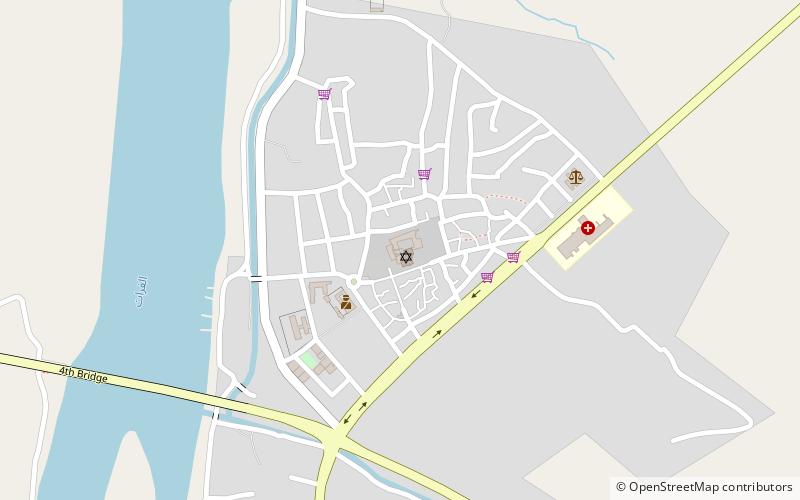 Tumba de Ezequiel location map
