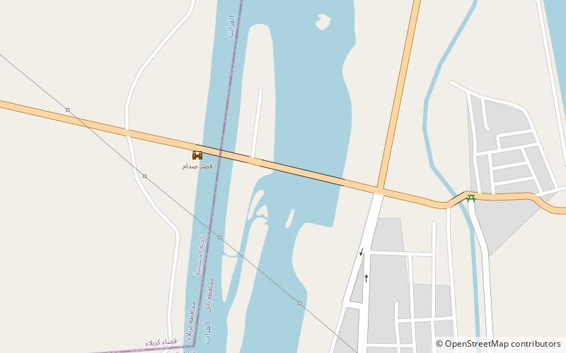 Barrage de Hindiya location map