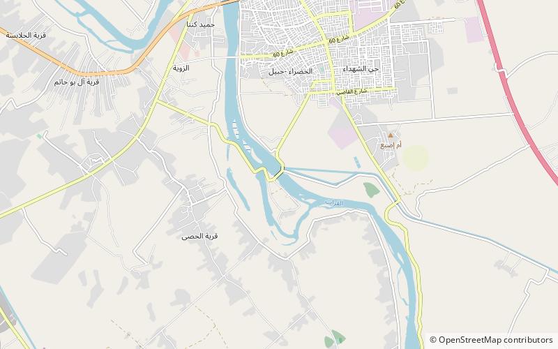 Barrage de Fallujah location map