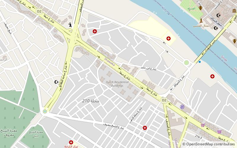 Haifa Street location map