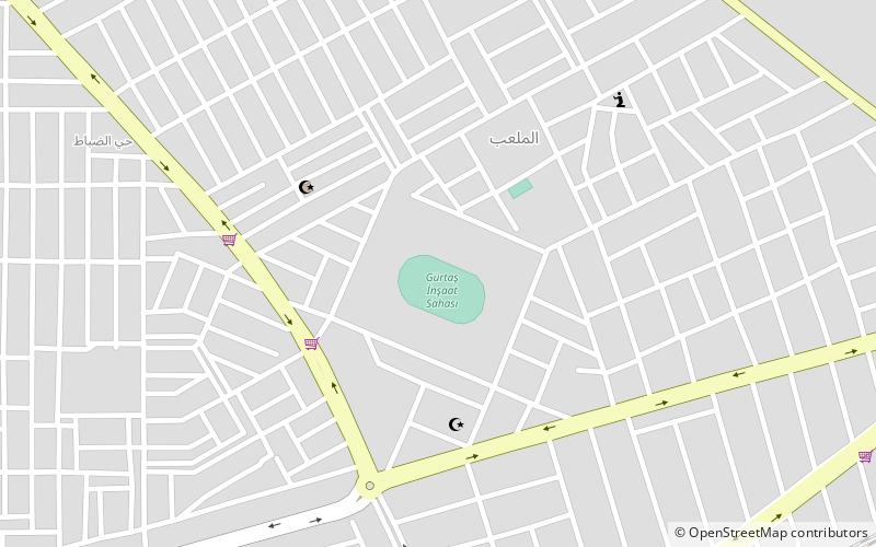 al ramadi stadium location map