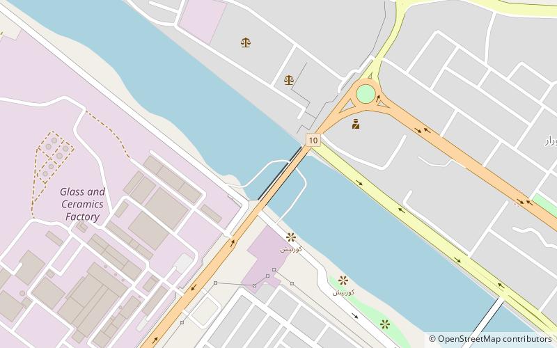 Barrage de Ramadi location map