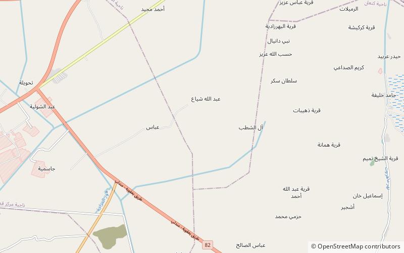 Khafajah location map