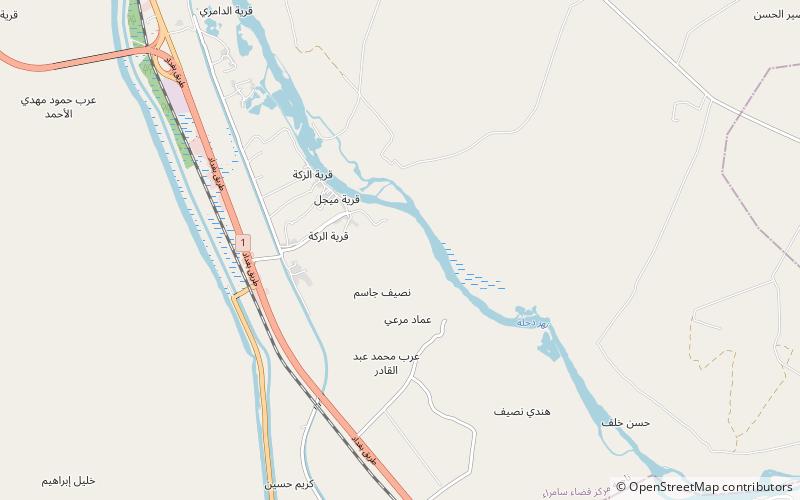 Tell es-Sawwan location map