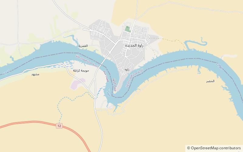 Rawah District location map