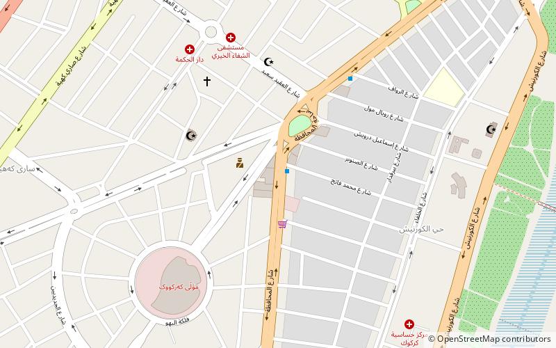 sara presents kirkuk location map