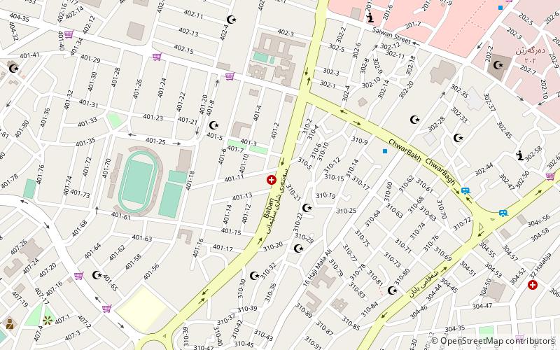 ranya district souleimaniye location map
