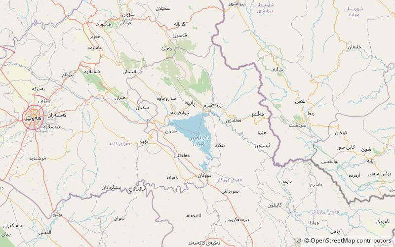 Tell Bazmusian location map