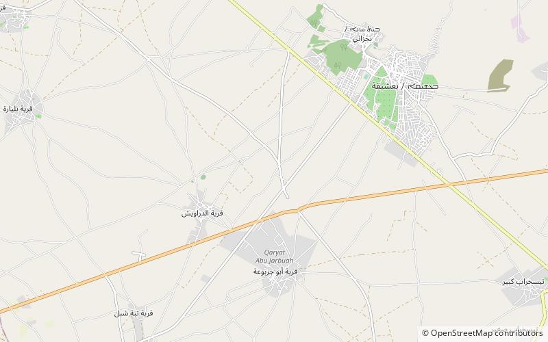 shibaniba mossul location map