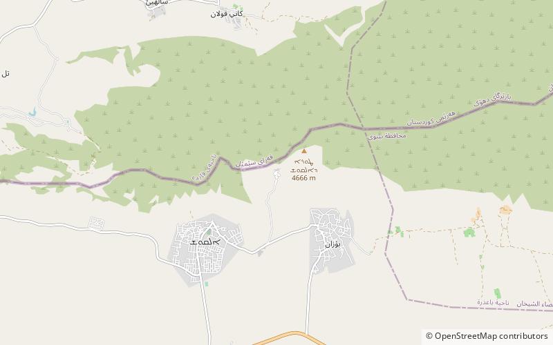 Rabban Hormizd location map