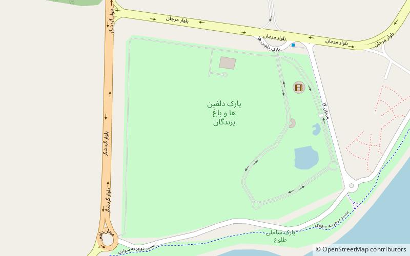 Kish Dolphin & Crocodile Park location map