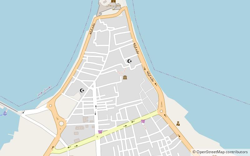 The Museum and Gallery of Dr. Ahmad Nadalian in Hormoz Island location map