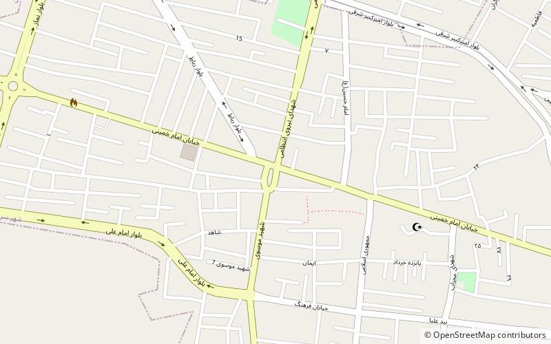 Sarvestan location map