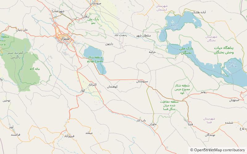Qaleh gorikhteh location map