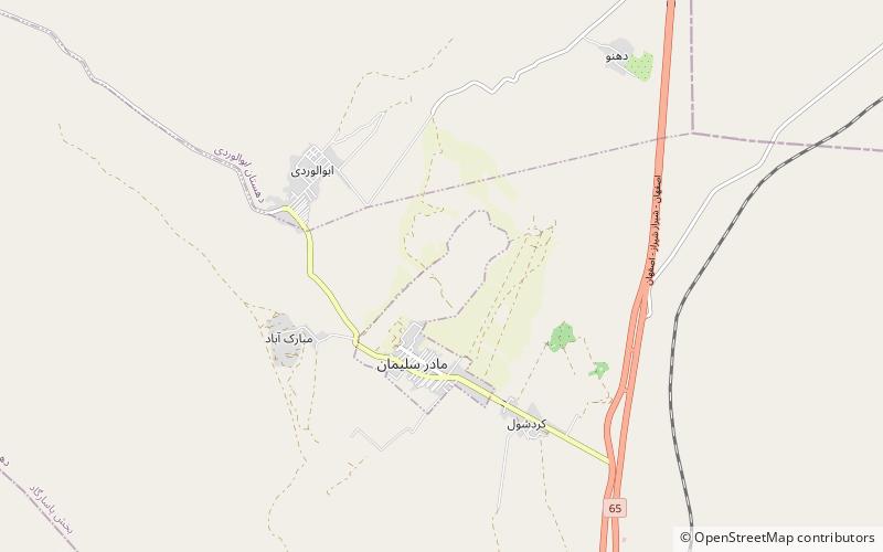 private palace pasargad location map
