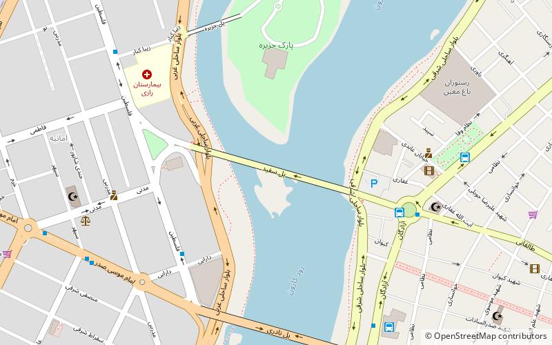 White Bridge location map