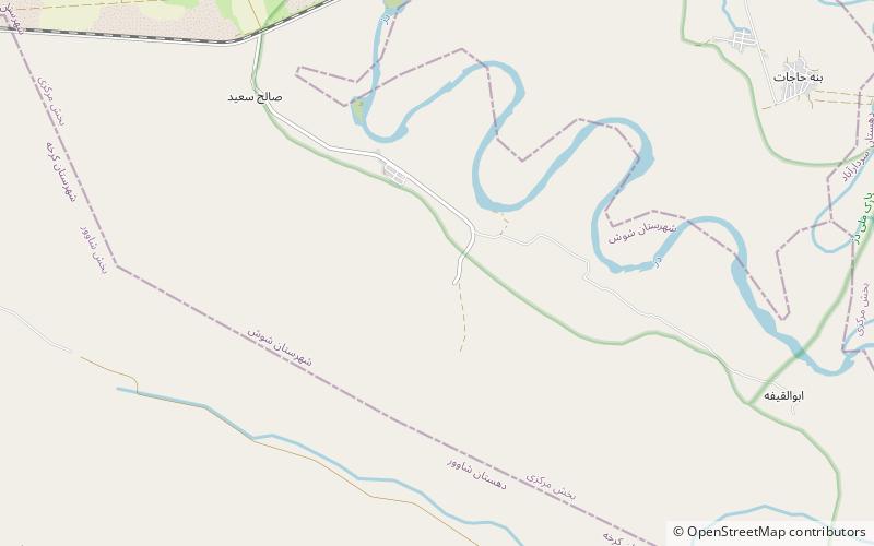 Tschogha Zanbil location map