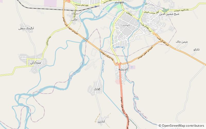 Shah-Ali Bridge location map
