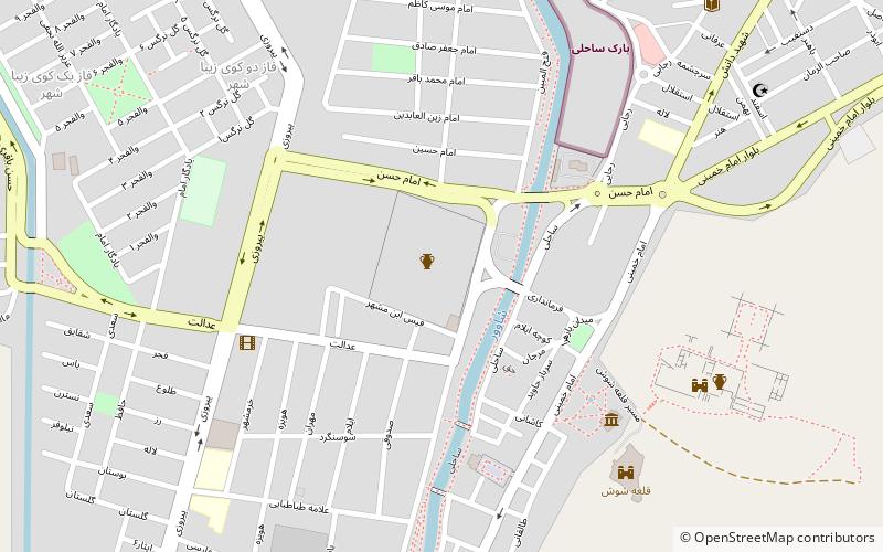 kakh shawwr shush location map