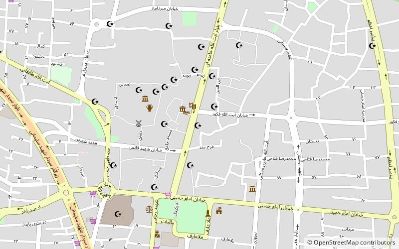Chahar Suq And Hajj Muhammad Husayn Mosque location map