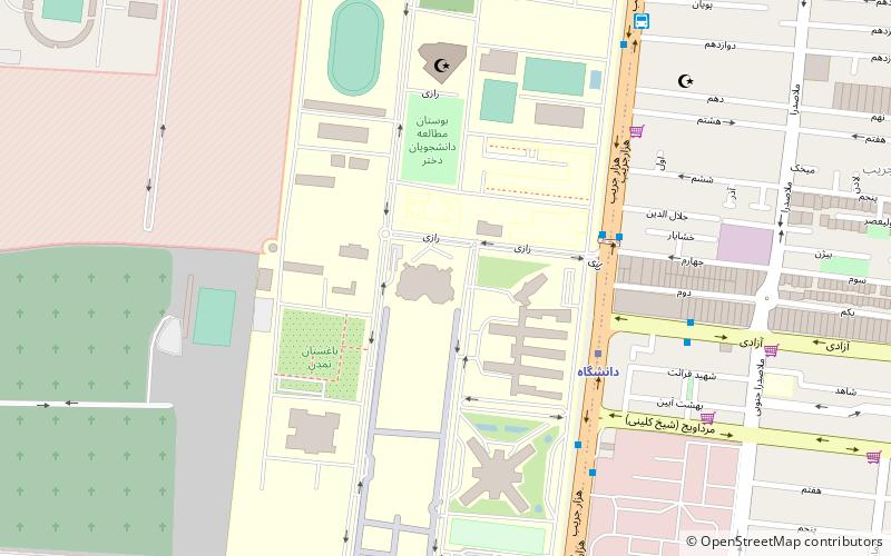 university of isfahan location map
