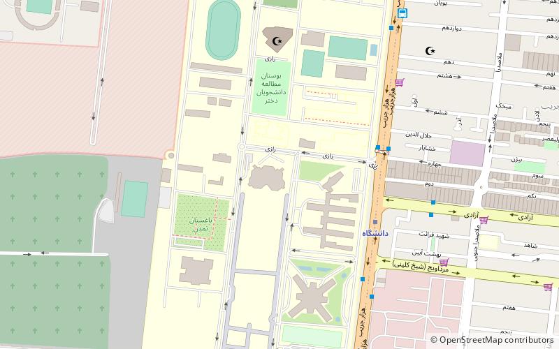 universitat isfahan location map