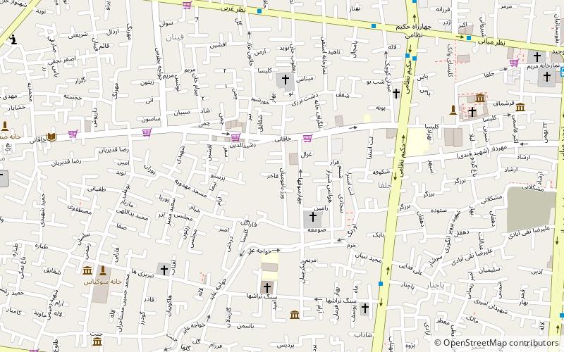 Isfahan City Center location map