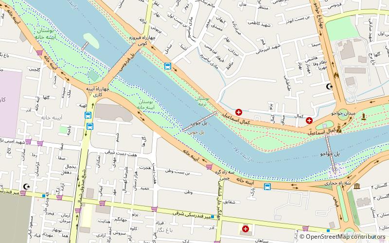 Joubi Bridge location map