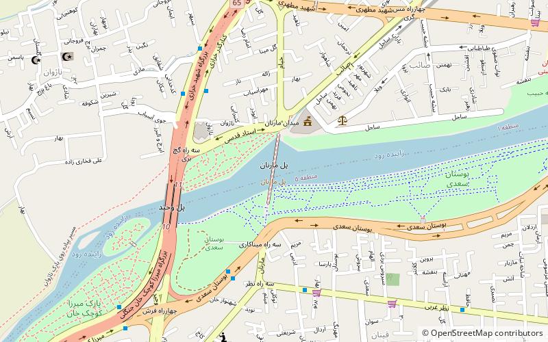 Marnan Bridge location map