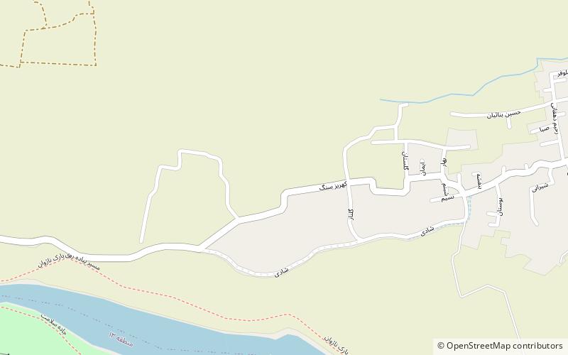 Nažwan-Stadtwald location map