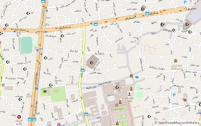 Qeysarie Bazaar location map