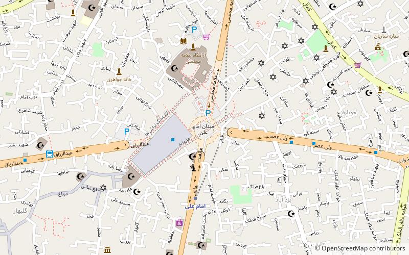 Kohneh Square location map