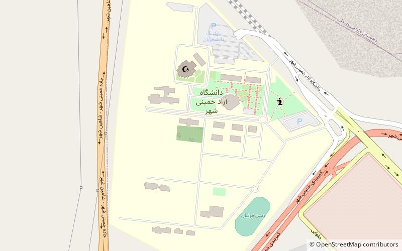 Islamic Azad University location map